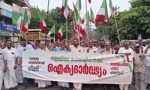 Welfare Party rally in solidarity with Palestinian fighters