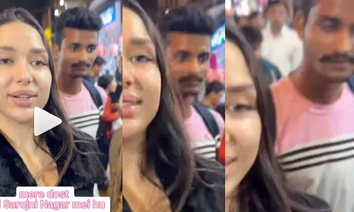Russian YouTuber Koko In India Harassed By Man In Delhis Sarojini Nagar Market