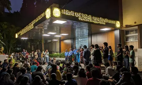 False case against the EFLU students who protested in sexual assault, EFLU,