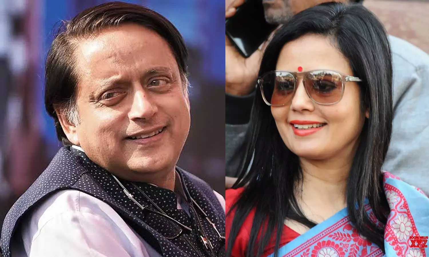 Low-level politics: Shashi Tharoor reacts to leaked photos with Mahua Moitra, Shashi Tharoor Mahua Moitra controversy, Shashi Tharoor, Mahua Moitra, Tharoor Mahua controversy