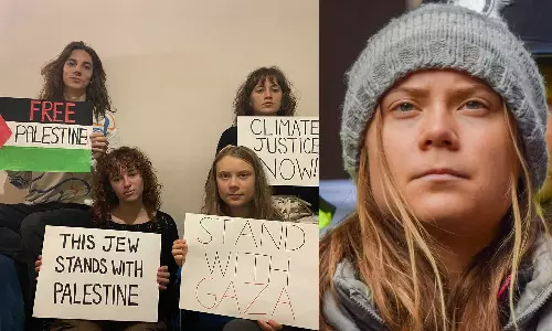 Israel removes references to Greta Thunbergs activism from school books over Palestine solidarity, Greta Thunberg Palestine solidarity, Israel-Palestine war 2023