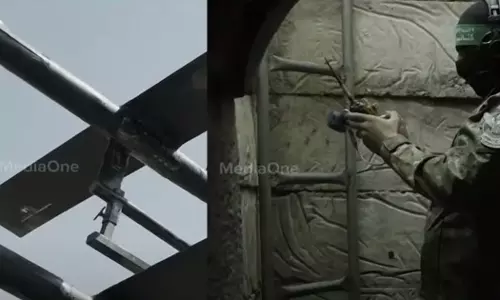 Hamas claims it carried out a drone strike against Israel.