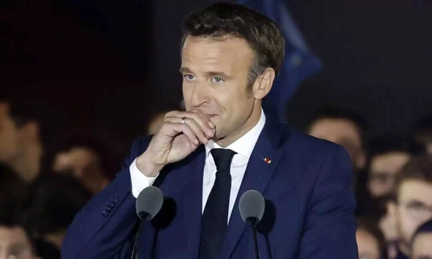 French President Emmanuel Macron Arrives In Israel On Solidarity Visit