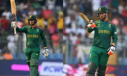 തല്ലുകൊണ്ട് വലഞ്ഞ് ബംഗ്ലാദേശ്,  മികച്ച സ്‌കോറുമായി ദക്ഷിണാഫ്രിക്ക