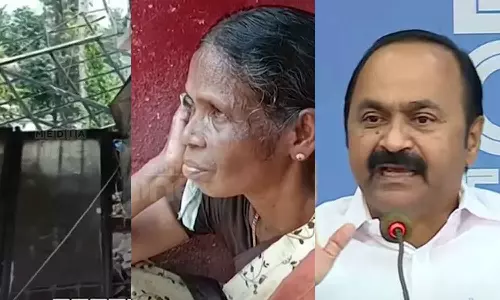 സഹോദരപുത്രൻ വീട് തകർത്ത ലീലയ്ക്ക് പ്രതിപക്ഷ നേതാവ് വീട് വെച്ച് നൽകും