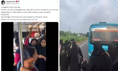 Hindutwa Group spreads disinformation about video on muslim students stopping bus in Kasargod Hindutwa Group spreads disinformation about video on muslim students stopping bus in Kasargod