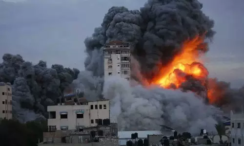 Massive Airstrikes in Gaza; All communication systems stopped