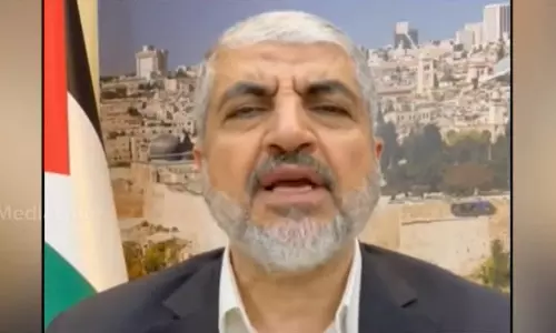 ഗസ്സയിലെ പിഞ്ചുകുഞ്ഞുങ്ങളോടാണ് ഇസ്രായേൽ പ്രതികാരം ചെയ്യുന്നത്: ഹമാസ് നേതാവ് ഖാലിദ് മിഷ്അൽ