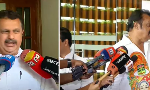 സുരേഷ് ഗോപി ഈയിടെ ചെയ്യുന്ന എല്ലാ കാര്യങ്ങളും ട്രാക്ക് തെറ്റിയുള്ളതാണെന്ന് കെ.മുരളീധരൻ