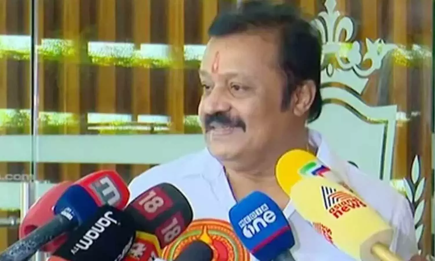 Misbehavior by Suresh Gopi; The journalists statement was recorded Misbehavior by Suresh Gopi; The journalists statement was recorded
