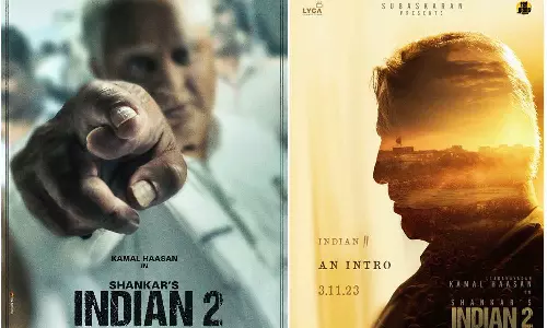 കമൽഹാസൻ-ശങ്കർ ചിത്രം ഇന്ത്യൻ 2 വിന്റെ ആദ്യ ഗ്ലിംസ് വീഡിയോ നവംബർ മൂന്നിന്