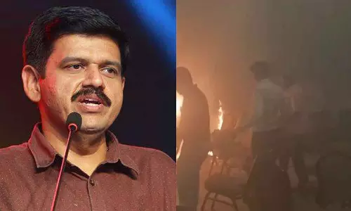 കളമശ്ശേരി ബോംബ് സ്‌ഫോടനം: വിദ്വേഷ പ്രചാരണത്തിന് സന്ദീപ് വാര്യർക്കെതിരെ കേസെടുക്കണം, പരാതി നൽകി എ.ഐ.വൈ.എഫ്‌