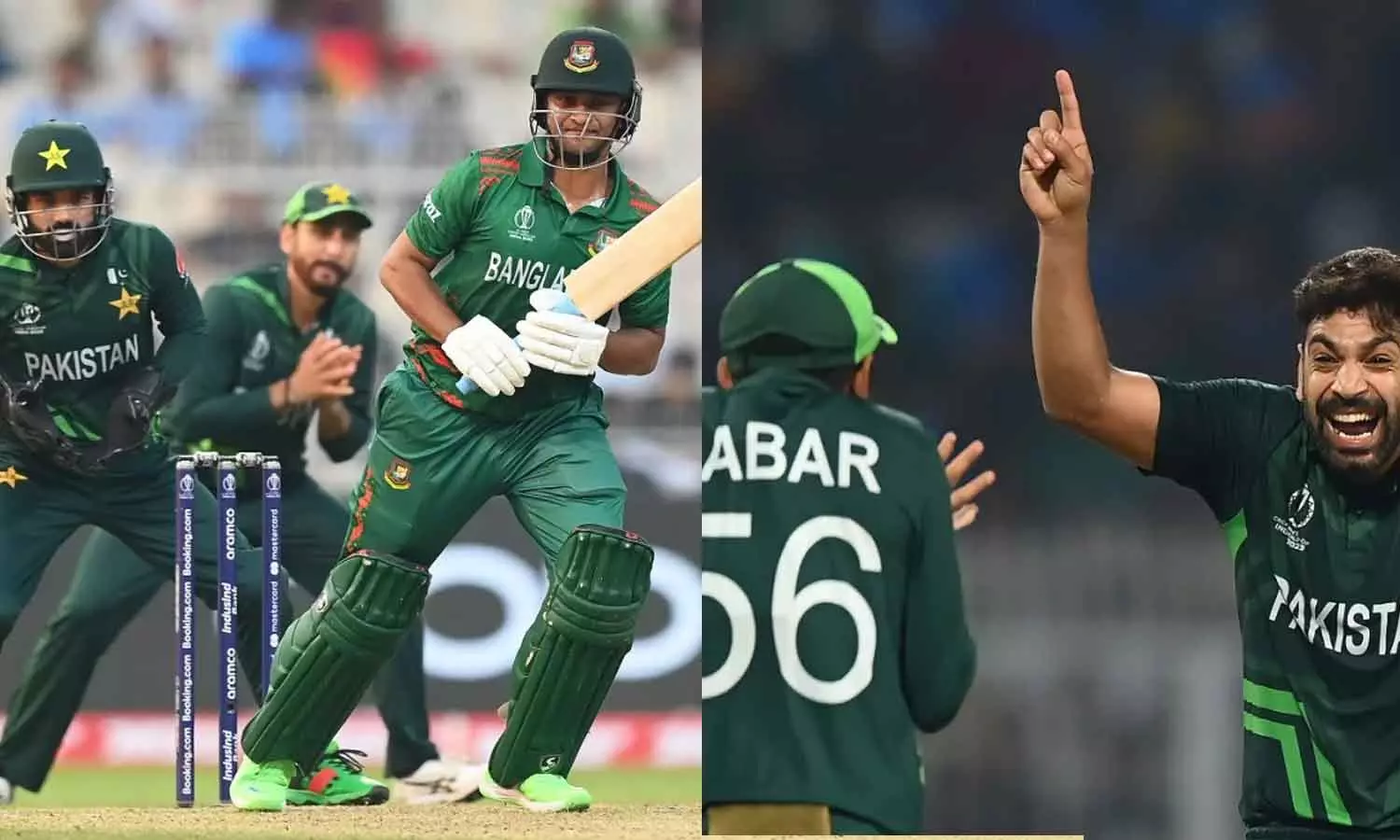 ബംഗ്ലാദേശിനെ ഓൾഔട്ടാക്കി പാകിസ്താൻ; വിജയലക്ഷ്യം 205 റൺസ്