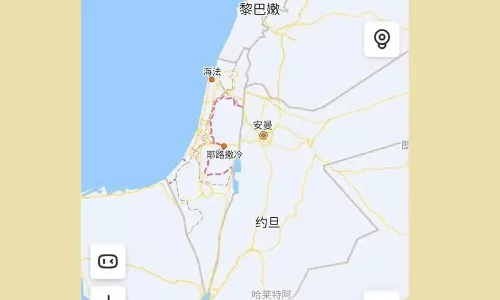 Israel ‘dropped’ from digital maps released by Chinese tech companies, Alibaba and Baidu, Israel omission from Chinese online maps, Israel-Palestine war 2023