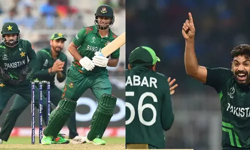 ബംഗ്ലാദേശിനെ ഓൾഔട്ടാക്കി പാകിസ്താൻ; വിജയലക്ഷ്യം 205 റൺസ്