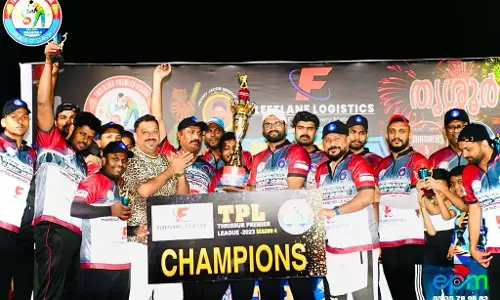 തൃശൂർ പ്രീമിയർ ലീഗ്; കൊടുങ്ങല്ലൂർ   നൈറ്റ് റൈഡേഴ്സ് മൂന്നാമതും ജേതാക്കൾ