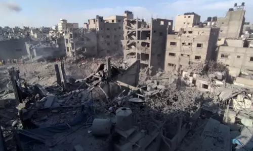 Israeli attack on Jabalia refugee camp; Hundreds were killed