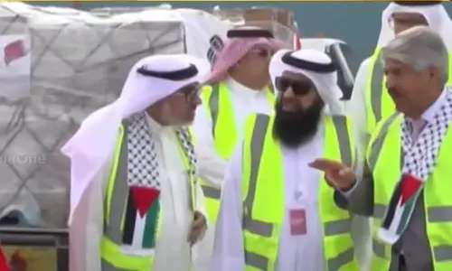 ഗസ്സയിലേക്കുള്ള ബഹ്റൈന്‍റെ രണ്ടാം ഘട്ട സഹായം എത്തിച്ചു