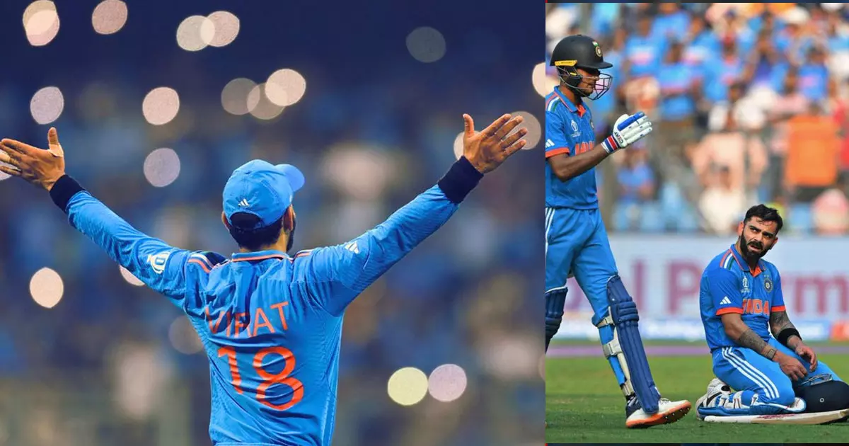 Kohli broke Sachin Tendulkars record today Kohli broke Sachin Tendulkars record today