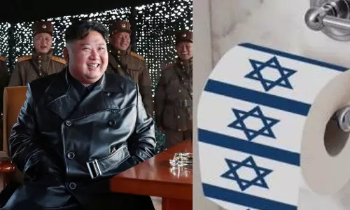 The news is that North Korean President Kim Jong Un ordered to provide weapons to Hamas, which is resisting Israeli occupation, and to support Palestine.