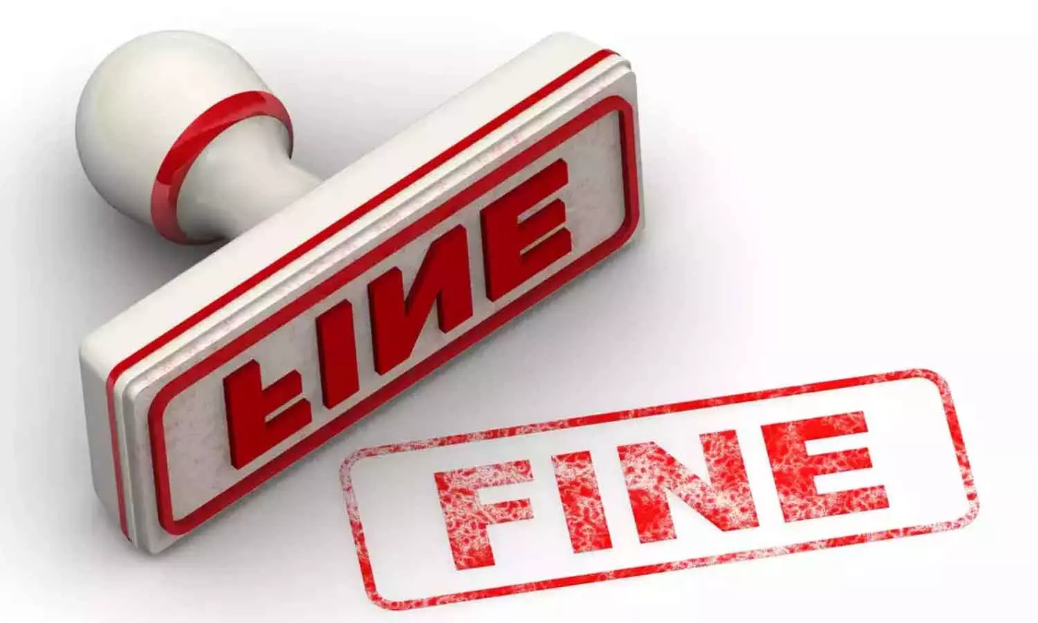 Home department warning about fine alert Home department warning about fine alert