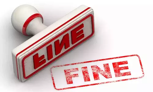 Home department warning about fine alert Home department warning about fine alert