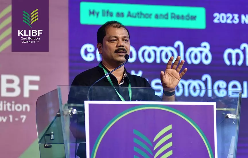 ഇന്ത്യ ഒരു വലിയ തീവണ്ടിയാണ്; ദേശത്തെയും എഴുത്തിനെയും കുറിച്ച് ഷിനിലാല് ഇന്ത്യ ഒരു വലിയ തീവണ്ടിയാണ്; ദേശത്തെയും എഴുത്തിനെയും കുറിച്ച് ഷിനിലാല്