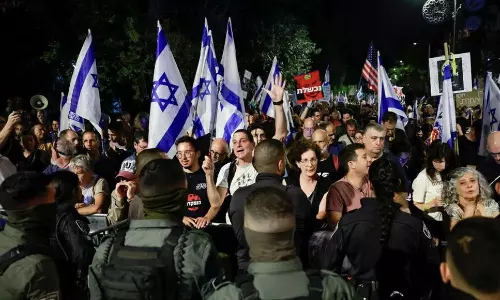 protest in israel