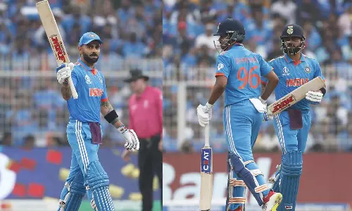 ഈഡനിൽ കോഹ്‌ലിയുടെ സെഞ്ച്വറി: ദക്ഷിണാഫ്രിക്കയ്‌ക്കെതിരെ ഇന്ത്യക്ക് മികച്ച സ്‌കോർ