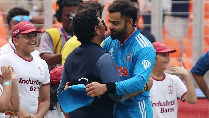 Kohli hailed Sachin Tendulkar