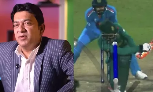 ഡി.ആർ.എ.സിൽ വരെ തിരിമറി, എല്ലാം ഇന്ത്യക്ക് അനുകൂലം; വീണ്ടും വിവാദമുയര്ത്തി മുന് പാക് താരം ഡി.ആർ.എ.സിൽ വരെ തിരിമറി, എല്ലാം ഇന്ത്യക്ക് അനുകൂലം; വീണ്ടും വിവാദമുയര്ത്തി മുന് പാക് താരം