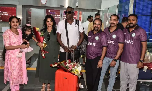 ഐ.എം വിജയന് സലാലയിൽ സ്വീകരണം നൽകി