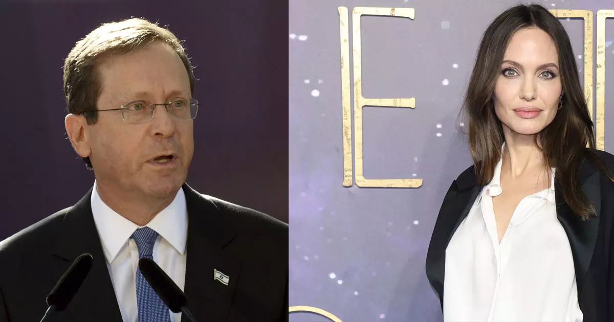 Israel President Slams Angelina Jolie