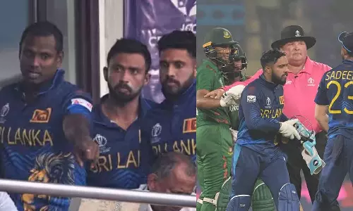 ഇനിയെല്ലാം നിങ്ങൾ തീരുമാനിക്കൂ: ടൈംഡ് ഔട്ട് വിവാദത്തിൽ വീഡിയോ പുറത്ത് വിട്ട് മാത്യൂസ്‌