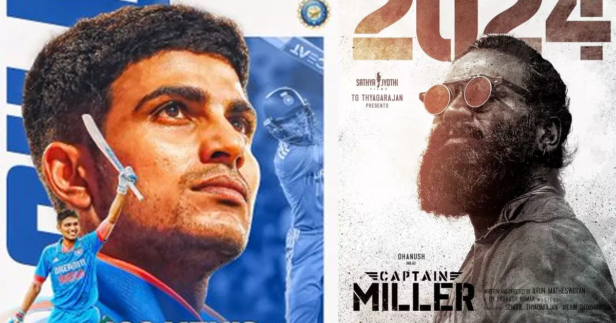 Captain Miller arrives at Pongal, Gill Number One; Todays Twitter Trends…