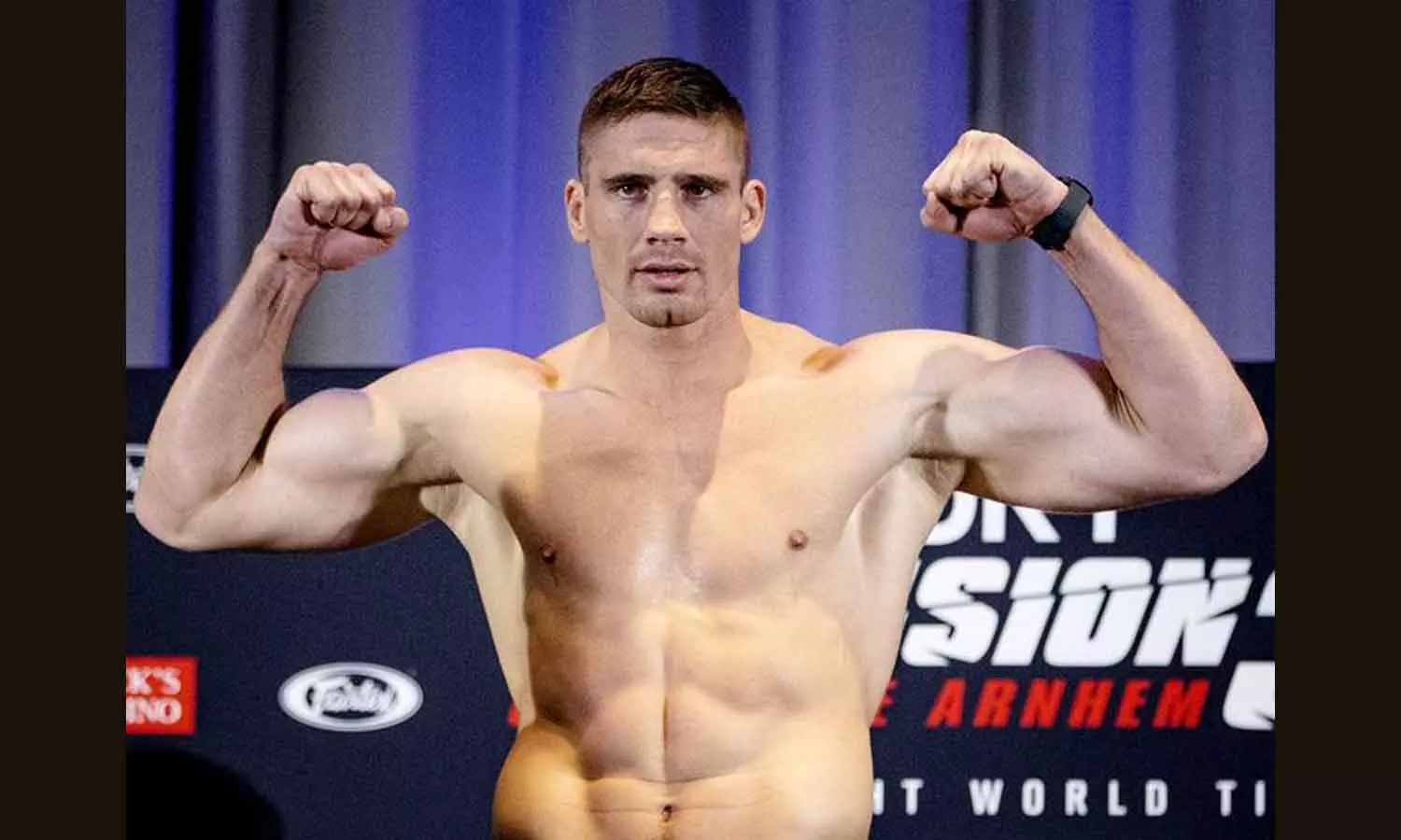 Rico Verhoeven, calls for a minute of silence to show support for Gaza.