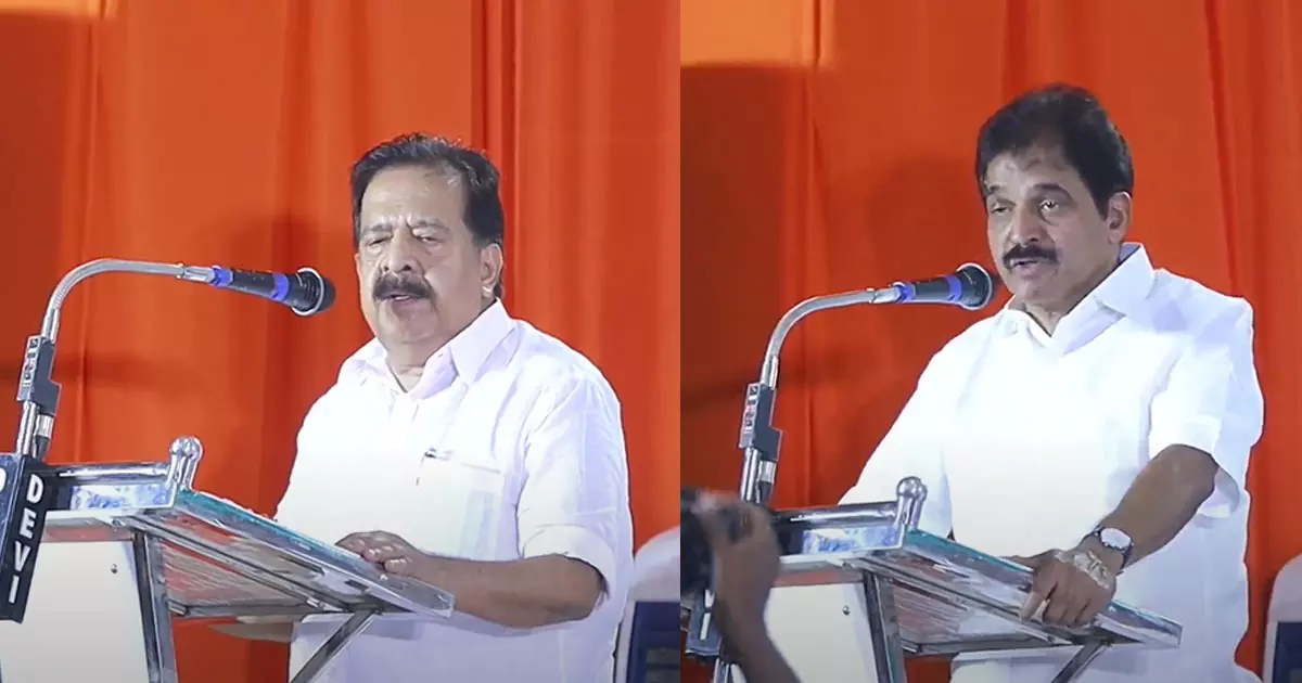 AICC General Secretary KC Venugopal said that he and Ramesh Chennithala are emotionally close. AICC General Secretary KC Venugopal said that he and Ramesh Chennithala are emotionally close.