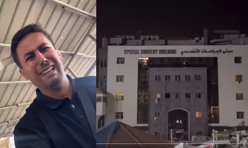 യാ റബ്ബ്, യാ അല്ലാഹ്... നിലവിളി; ആശുപത്രികളിലെ ഇസ്രായേൽ ബോംബിങ്ങിന്റെ ഞെട്ടിക്കുന്ന ദൃശ്യങ്ങൾ യാ റബ്ബ്, യാ അല്ലാഹ്... നിലവിളി; ആശുപത്രികളിലെ ഇസ്രായേൽ ബോംബിങ്ങിന്റെ ഞെട്ടിക്കുന്ന ദൃശ്യങ്ങൾ