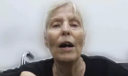 Netanyahu is the reason why children are being killed-Israeli captive, Israeli woman Hanna Kastir video, Al-Quds Brigades, Palestinian Islamic Jihad Netanyahu is the reason why children are being killed-Israeli captive, Israeli woman Hanna Kastir video, Al-Quds Brigades, Palestinian Islamic Jihad