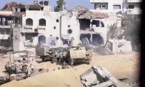 Israeli forces surround four hospitals in Gaza