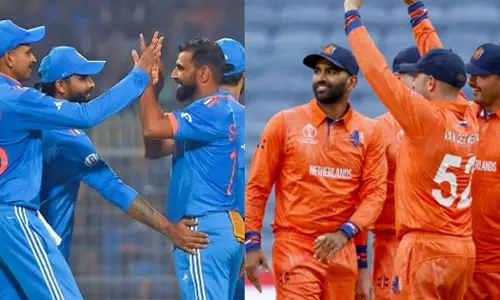 India will face the Netherlands today as they aim for their ninth consecutive win in ODI World Cup cricket.