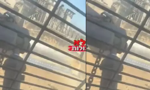 Israeli forces drive bulldozers over Palestinian civilian