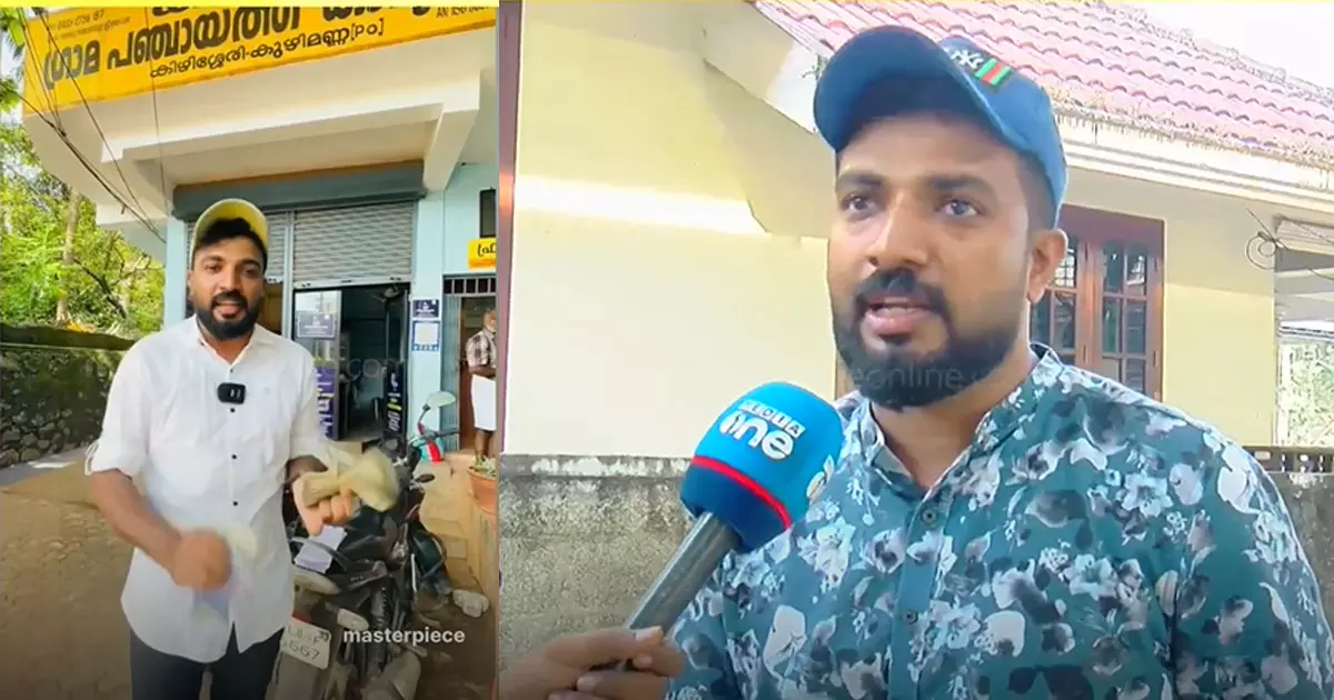 Masterpiece YouTuber Nisar Babu has complained of being cyber-attacked for criticizing the state governments move to increase building permit fees.