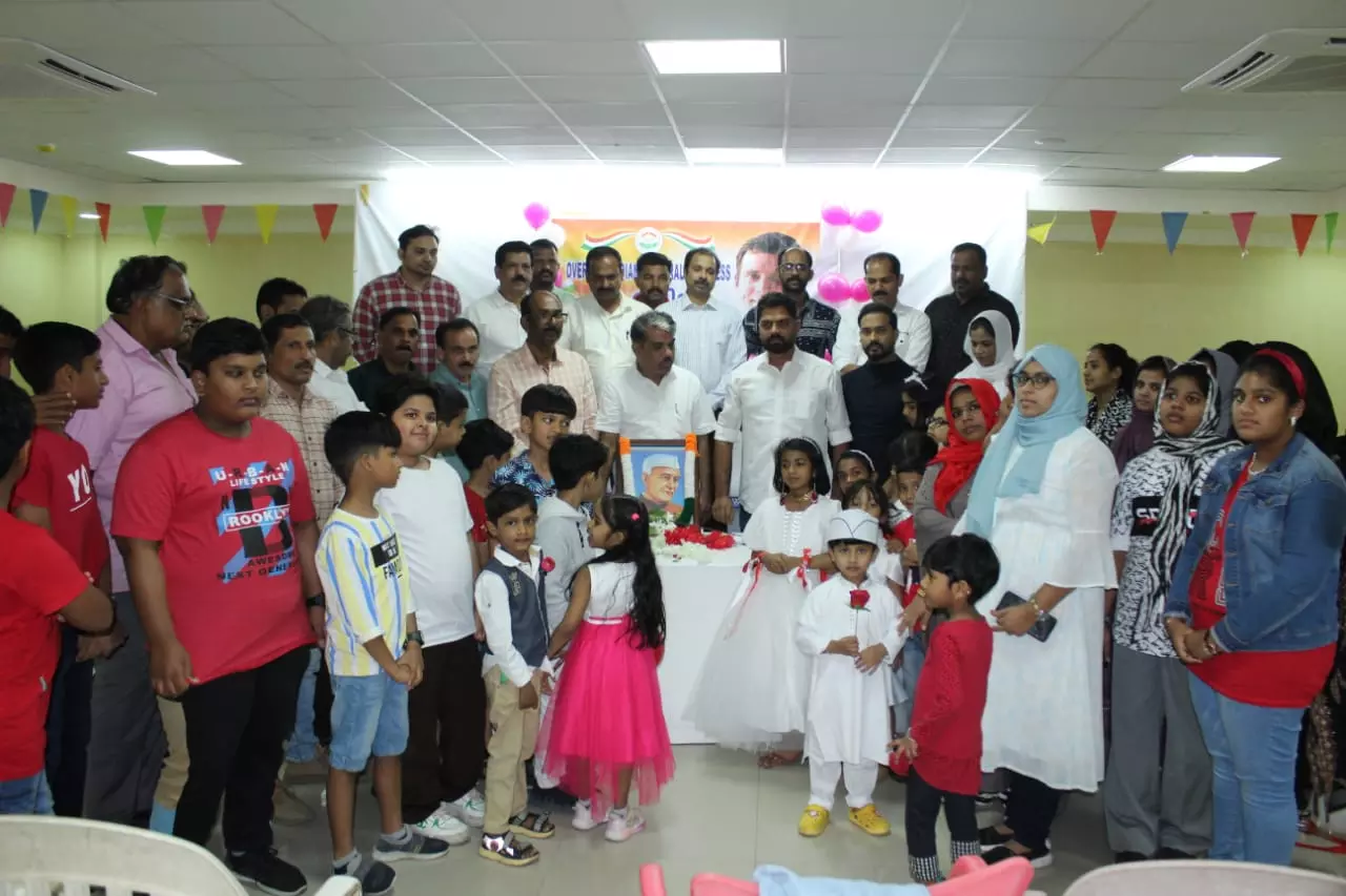 അൽ ഹസ ഒഐസിസി ശിശുദിനാഘോഷം സംഘടിപ്പിച്ചു