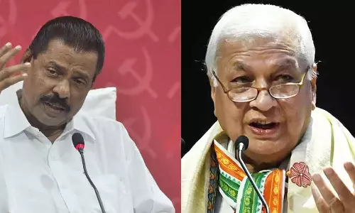 എം.വി ഗോവിന്ദന്‍, ആരിഫ് മുഹമ്മദ് ഖാന്‍