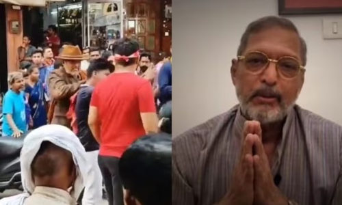 ഷൂട്ടിന്റെ ഭാഗമാണെന്ന് കരുതി, എന്നോട് ക്ഷമിക്കൂ ആരാധകന്റെ തലയ്ക്കടിച്ചതിൽ വിശദീകരണവുമായി നാന പടേക്കർ