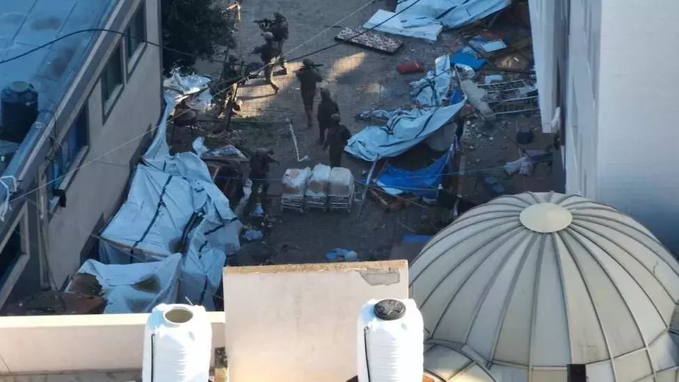 IDF shows Israeli troops inside Shifa hospital