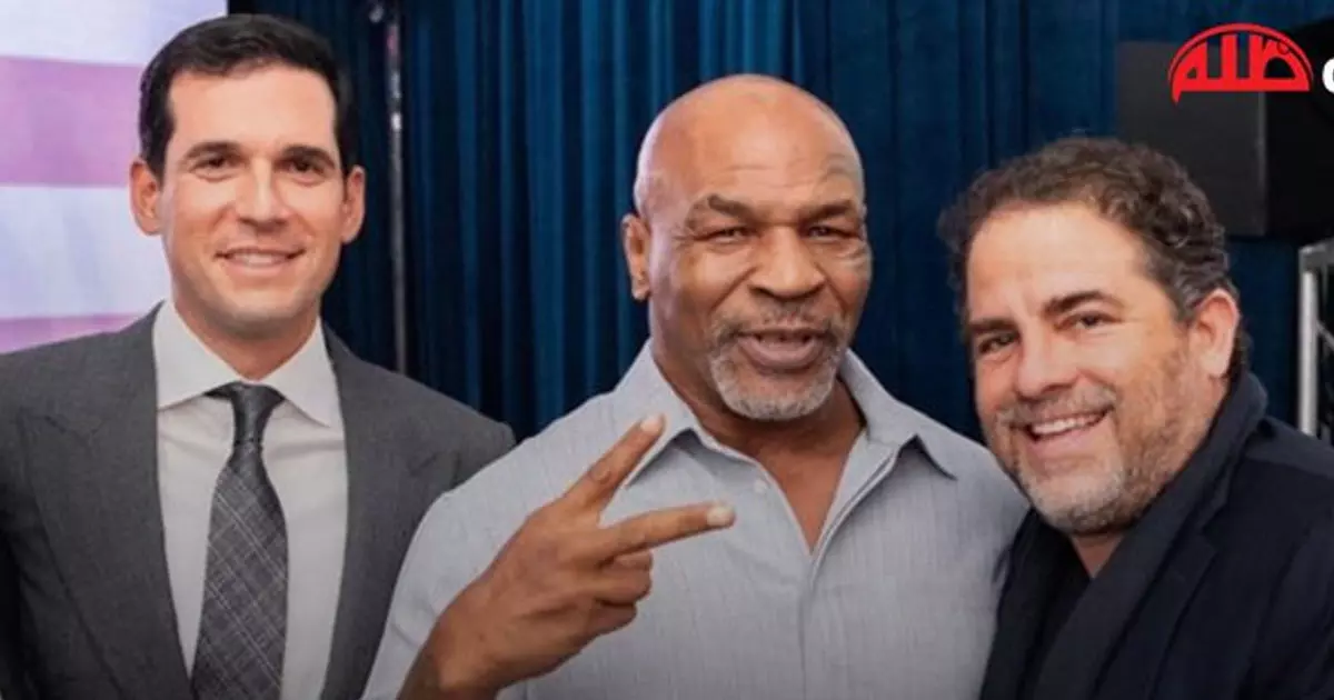 Mike Tyson at an event that raised $10 million for Israel Army Mike Tyson at an event that raised $10 million for Israel Army