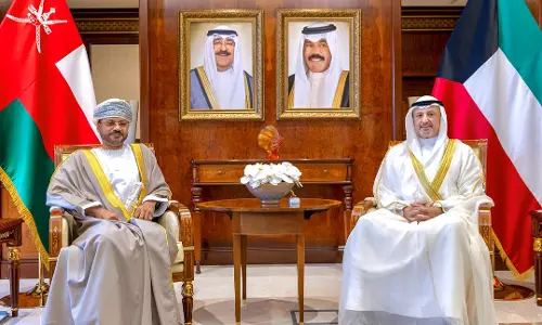 ഫലസ്തീനുകൾക്ക് പരമാവധി സംരക്ഷണം   നൽകണമെന്ന് കുവൈത്ത്-ഒമാന്‍ വിദേശകാര്യ മന്ത്രിമാര്‍