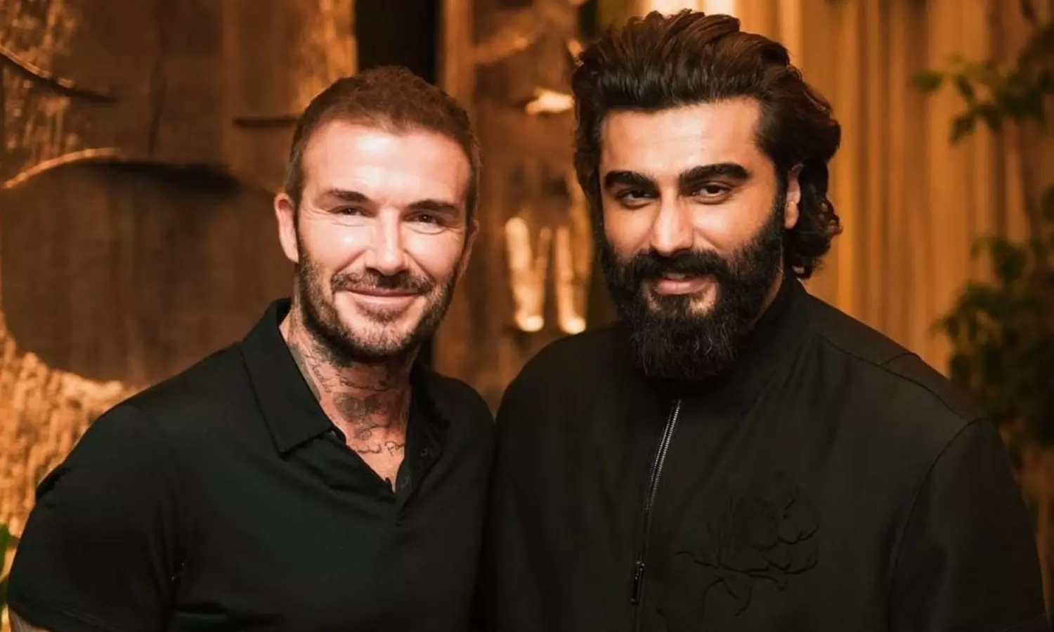 Arjun Kapoor responds to trolls on his height in photo with David Beckham